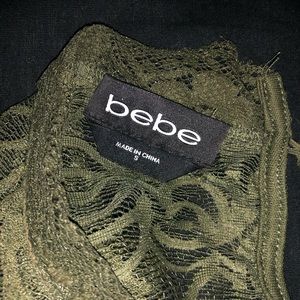 Bebe crop top